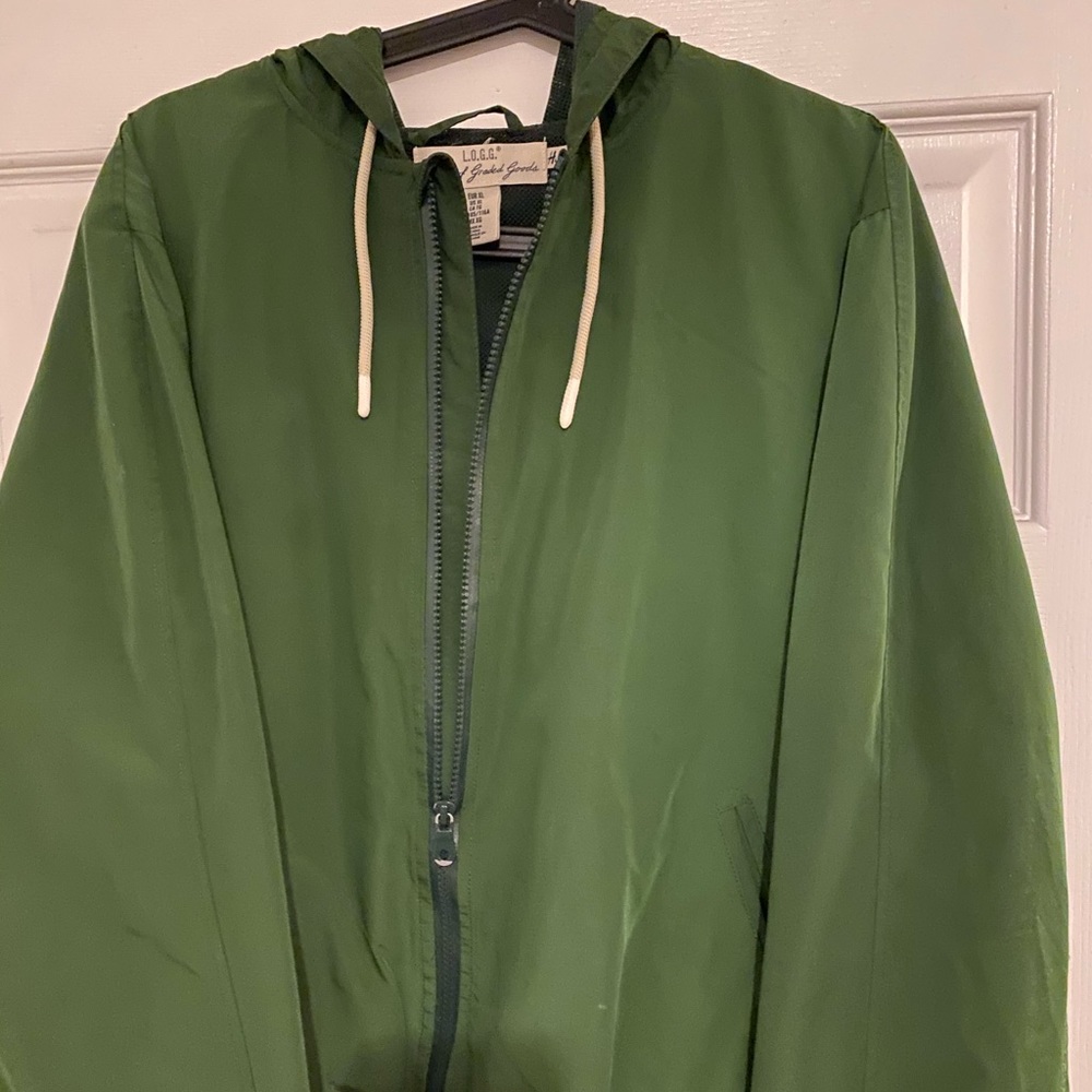 Green H&M Jacket With Hood